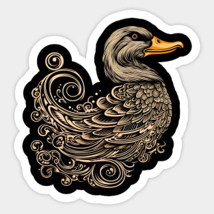 duck lover Sticker